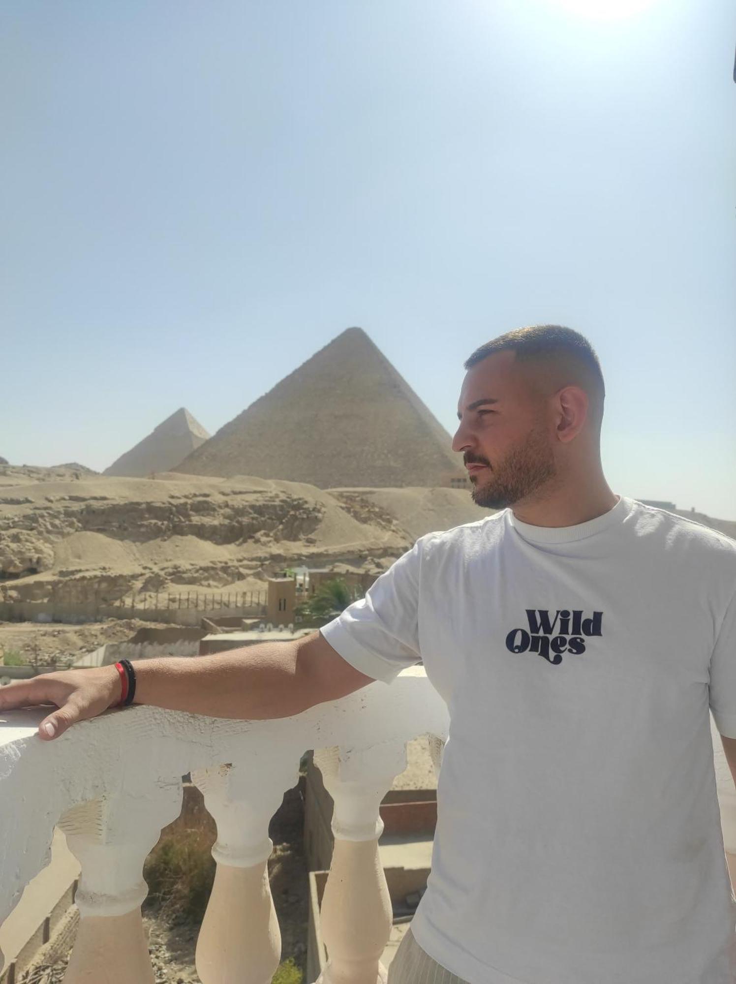 Alba Pyramids View Caïro Buitenkant foto